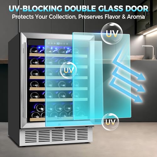 Stainless Steel Wine Cooler Refrigerator