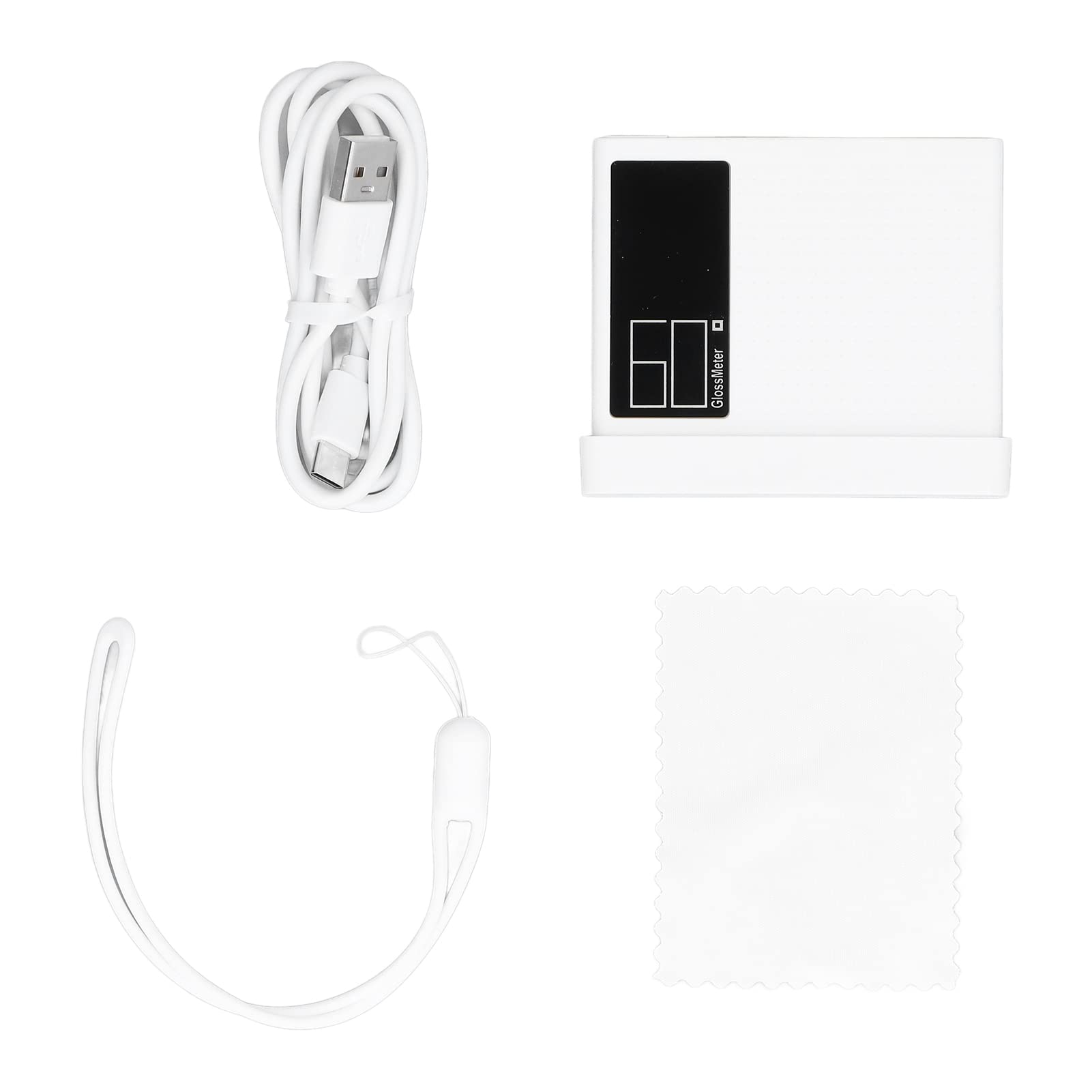 Tragbares Glanzmessgerät, Echtzeitmessung, Messwinkel, Automatische Kalibrierung für Glas, Hardware, Mobiltelefon (DG60-Pro)