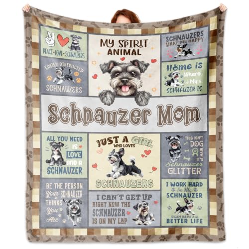 Schnauzer Blanket 60"x50"