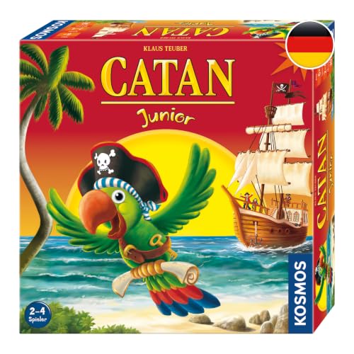 KOSMOS 697495 - CATAN Junior, Strategiespiel für Kinder ab 6 Jahre