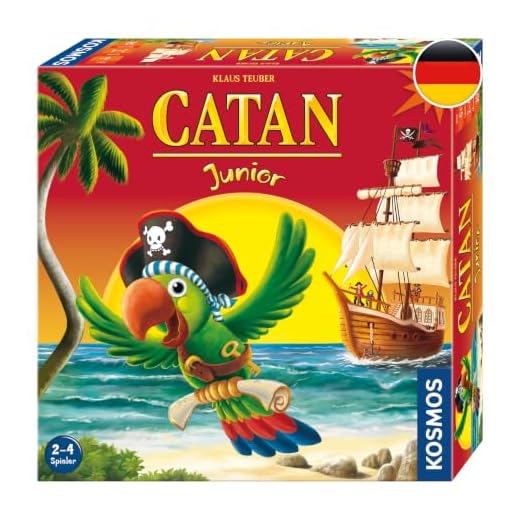 KOSMOS 697495 - CATAN Junior, Strategiespiel für Kinder ab 6 Jahre