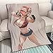 QTRT Street Fighter-Hat Fighter 3D Imprimé Blanket Cartoon Anime Characters Doux en Peluche Flanelle Blanket Quilt Anime Fans Otaku Literie Cadeau (Color : Artificial Cashmere, Taille : 150x200cm)