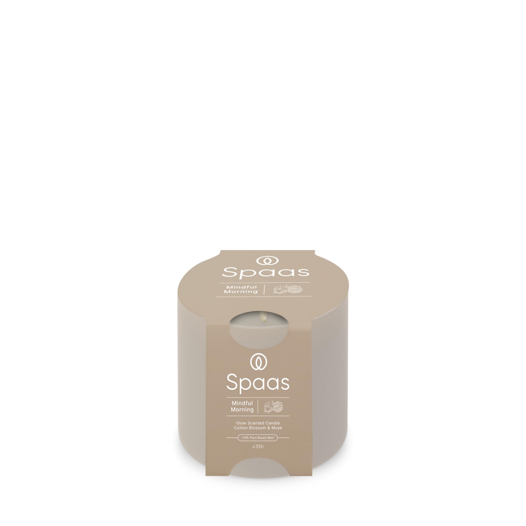 Spaas Glow Scented Candle 35h - Mindful Morning