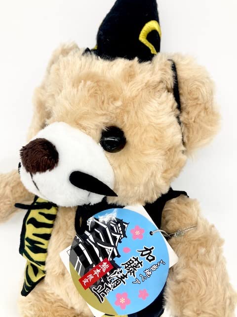 Amazon.co.jp: ご当地ベア 熊本 加藤清正 ぬいぐるみS 藤二誠 【熊本