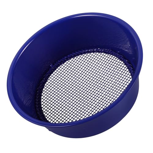 Parliky Tamis De Jardin à Mailles Fines Rond pour Tamisage De Terre Sable Et Légumes Outil De Jardinage Manuel