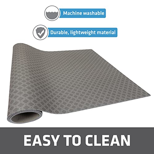 Drymate Xl Under Sink Mat, Waterproof Cabinet Protection Mats For Kitchen & Bathroom, Absorbent Shelf Liners, Slip-Resistant, Non-Adhesive, Machine Washable, Durable (Usa Made)(24”X59”)(Taupe) #TOP5