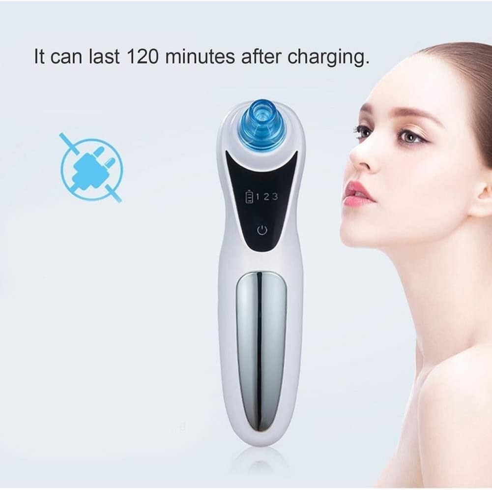 Aspiratore for pori, Dispositivo di aspirazione Elettrico for Punti Neri, impacco Caldo, detergente for pori, misuratore di Punti Neri, Strumento di Bellezza for la casa