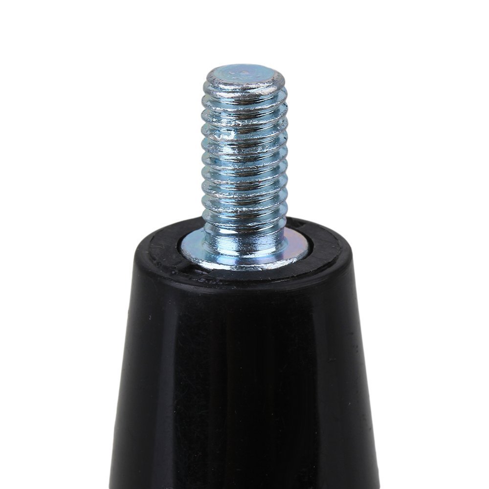 Maniglia Girevole Esagonale Per Macchina – Filetto M6, Testa 7mm – Confezione 2 – Nero E Argento