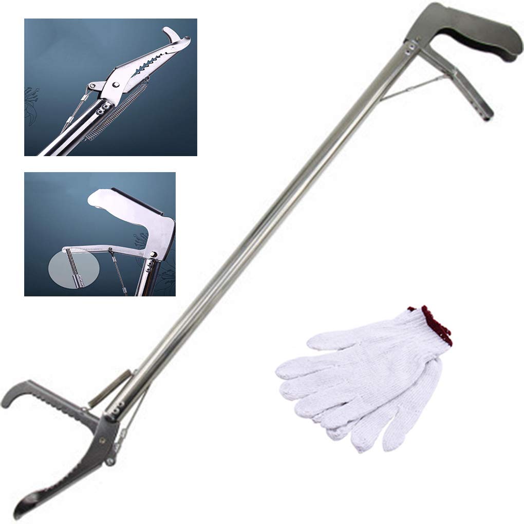 Pinza Per Serpenti 1,5 Metri In Acciaio Inox - Sicura E Pieghevole - Foto 2