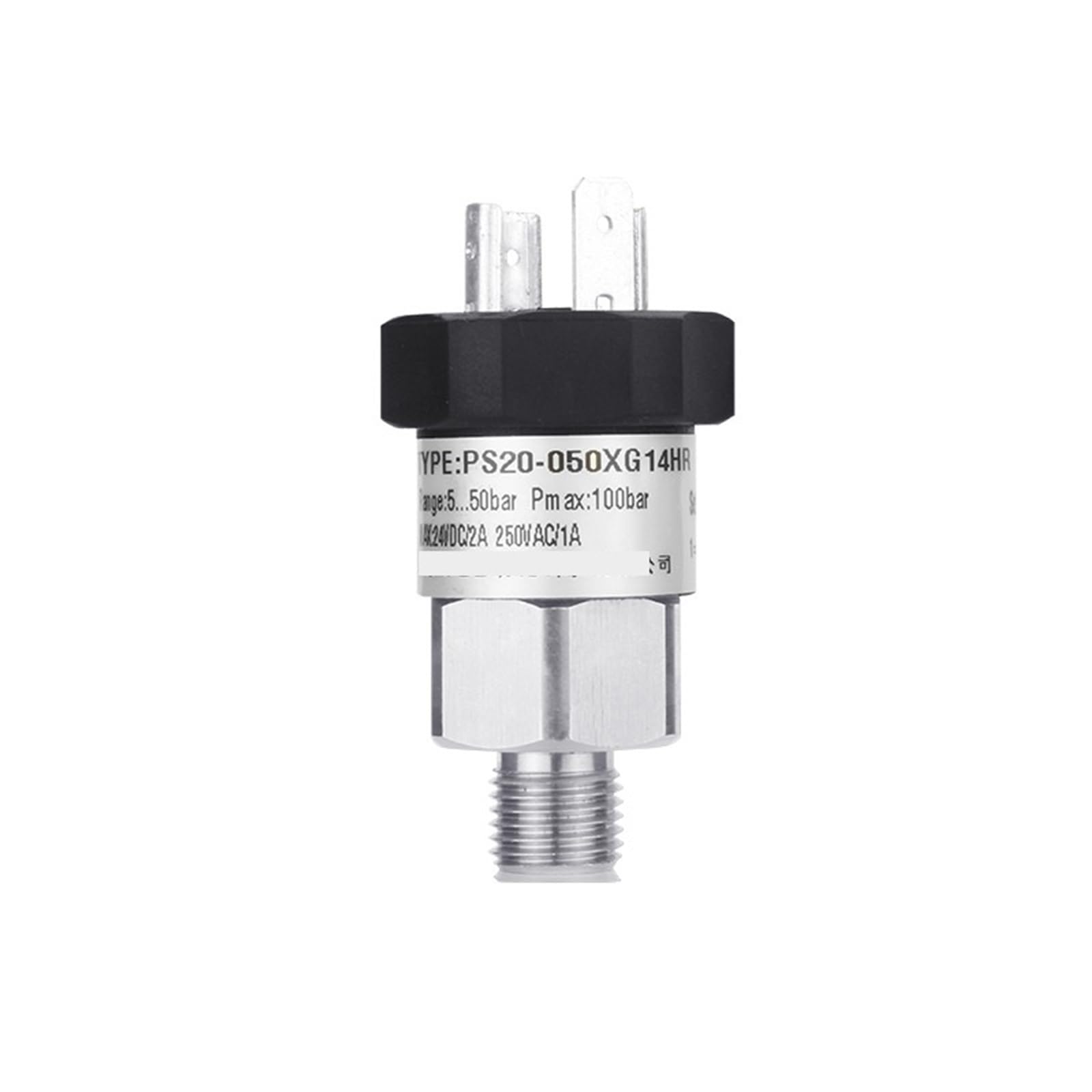 Interruptor de presión ajustable mecánico neumático hidráulico aceite agua diafragma pistón Control 1-12bar 1 Uds(G1-4 thread,5-50bar)