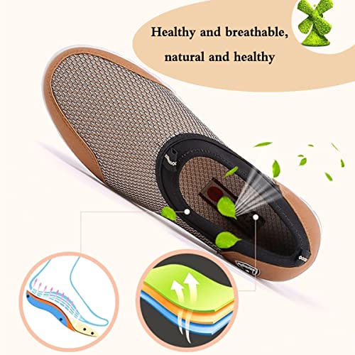 Mens Breathable Casual Loafers Mesh Summer Lightweight Slip-on Shoes Comfortable Outdoor Driving Travel Stylish4