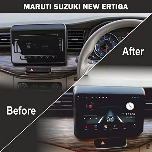 Image of 9 inch Android 10 Car Stereo for Maruti Suzuki Ertiga 2018-2022 | 2GB+16GB | Apple CarPlay & Android Auto | Full HD Touchscreen | WiFi GPS SWC | Coupler Fit | Reverse Camera | 1 Year Warranty