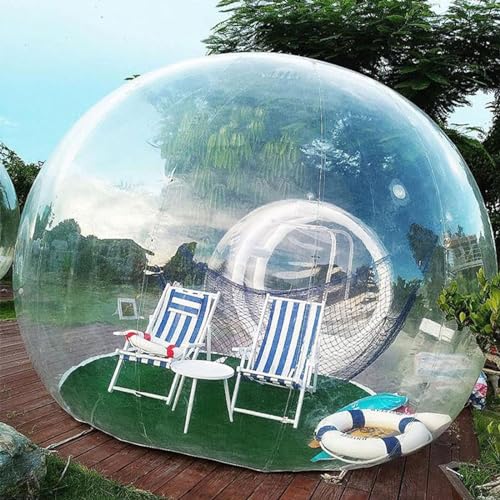 Carpa inflable transparente tipo burbuja 4m miniatura 5