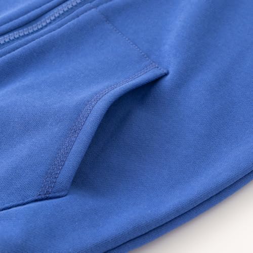 Image of Spring&Gege Boys' Full Zip Sleeveless Hooded Vest Basic Zipper Tank Tops Sweatshirt with Pockets