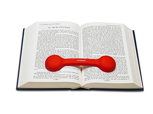 Image of Bookmark /Weight-Page Holder-Holds Books Open and in Place-RED-by Superior Essentials