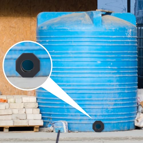 Image of 1 Pcs 2 Inch Bulkhead Fitting PVC Npt Tank Connector
