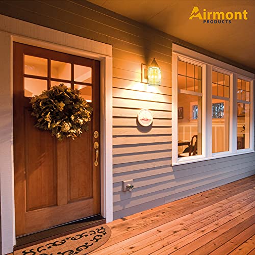 Image of 3-1 /4 inch Fitter Clear Jelly Jar Porch Glass Shade, Clear Cylindrical Replacement Glass for Wall Sconce & Outdoor Fixtures (1-Pack) AP-10501