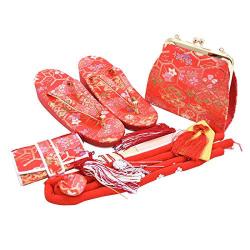 七五三 草履 バッグ 日本製 [なごみや] はこせこセット 一本手 京刺繍