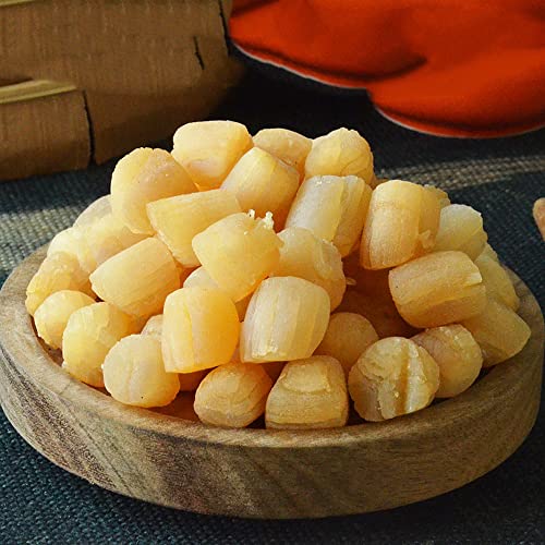 Dried Scallop,Campoys,Dry Scallop,Scallop,Dried Scallop,Dried Scallops,Dried Scallops Chinese,Dried Scallops For Cooking,Dried Scallop Grain,Ganbei,Big Ganbei,Plump Scallop (8 Oz) #TOP2