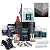 Epoxy Floor Kit for Concrete - USA Made - 2X Thicker, Industrial Grade, Residential & Commercial. 300-400 sq ft or 600 sq ft Kits. Many Styles (Medium Gray with Domino Flake, 600 ft²)