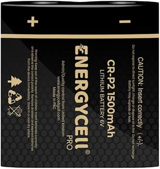CR-P2 Energycell Pro 6V Lithium Battery - One Card