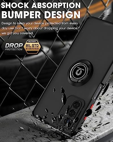 SEAHAI Cover per Motorola Moto G42, Glassato