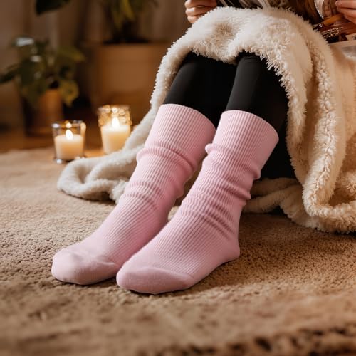 Image of 100% Pure Cashmere Women Ladies Men Sleep Bed Outdoor Socks, Made in Inner Mongolian