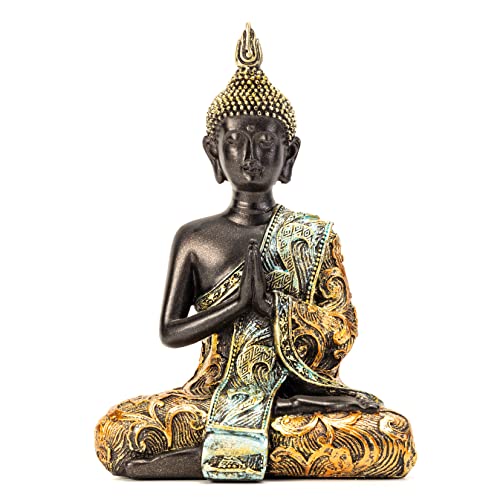 Meditation Buddha Statue - Buddah Statute - Buda Statues - Buddha Statues - Buddha Statues Zen Decorations for Home Decor - Buddha Statue for Home - Buddha Decor - Buddah Statue by BRT Enterprises