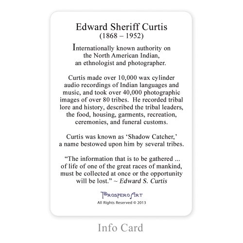 Baraja de Cartas Nativas Americanas Edward Curtis miniatura 4