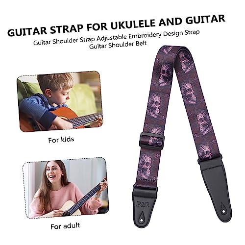 FAVOMOTO 1Pc Sangle D’Impression De Guitare Sangle De Guitare Réglable Ceinture De Guitare Folk Sangles De Guitare Vintage Bracelets De Montre En Cuir Ceintures Pour Hommes Ceinture Pour - Les Beatles, Paul McCartney, John Lennon, RIngo Starr, George Harrison FAVOMOTO 1Pc Sangle D'Impression De Guitare Sangle De Guitare Réglable Ceinture De Guitare Folk Sangles De Guitare Vintage Bracelets De Montre En Cuir Ceintures Pour Hommes Ceinture Pour – Image 4