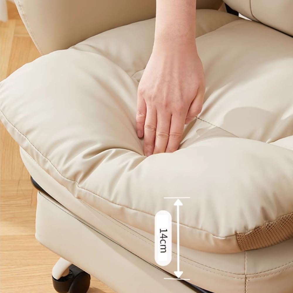 Ergonomiczne krzesło biurowe – regulowane krzesło gamingowe i kierownicze na długie godziny, idealne do domowego biura, gabinetu lub sypialni
