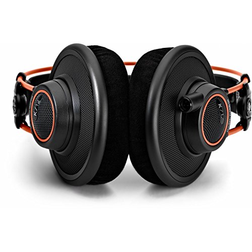 Image of AKG Pro Audio K712 PRO, Wired, Over-Ear, Open Back, Reference Studio Headphones, Flat Wire Voice Coil, Black