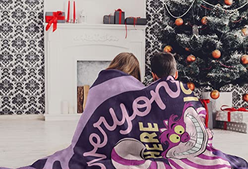 Cheshire Cat micro raschel throw blanket - Image 7