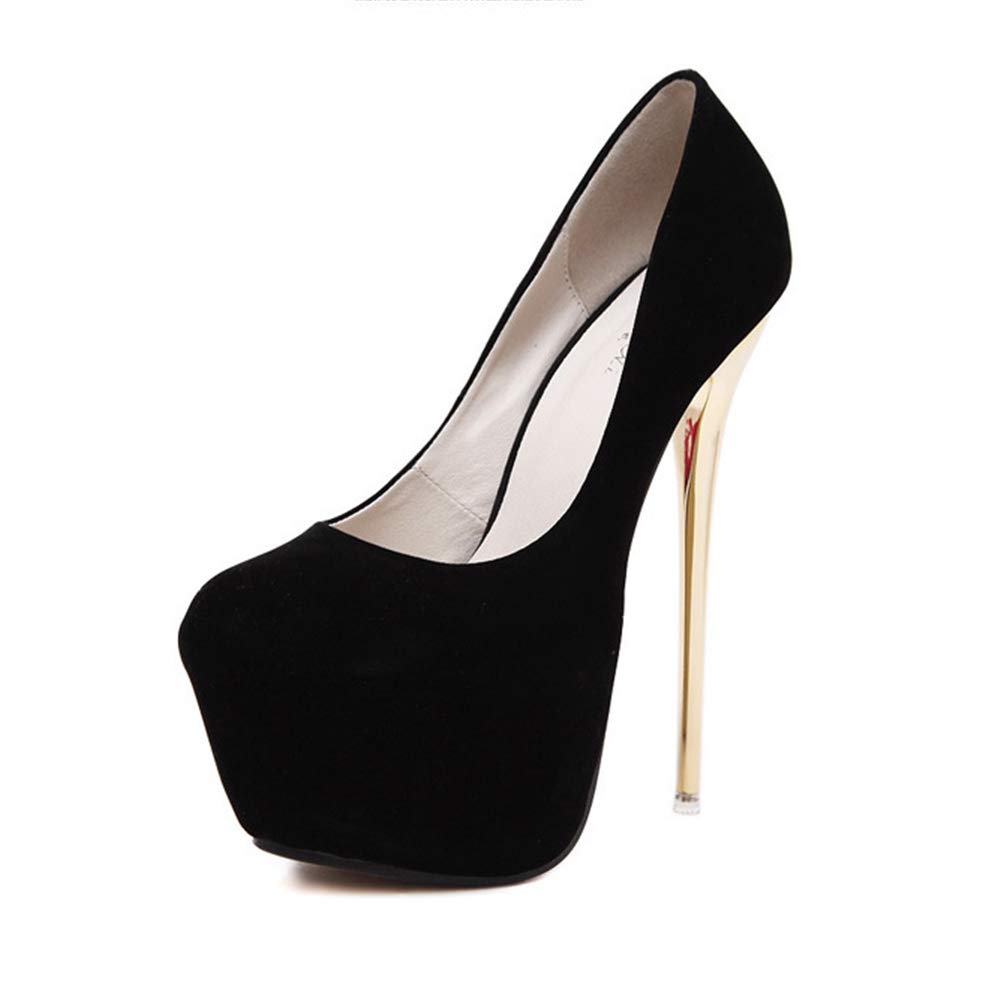 Zapatos de tacón alto para mujer, 5 cm, plataforma, estilo Stiletto de 16 cm, sandalias de tacón para bodas, fiestas, zapatos