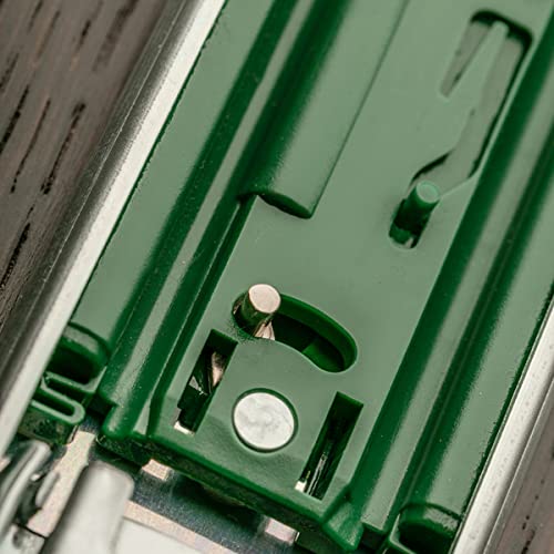 GTV Versalite Touch PRO Schubladenschienen Schubladenauszüge - 45 x 400 mm - Push-to-Open + Soft-Close Schienensystem - Teleskopschiene Kugelführung - Belastbar bis 30 Kg 1 Set= 2 Stück