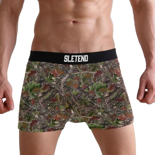 Men's Boxer Briefs Soft Breathable Comfort Underwear Stretch Boxer Shorts S-XXL3