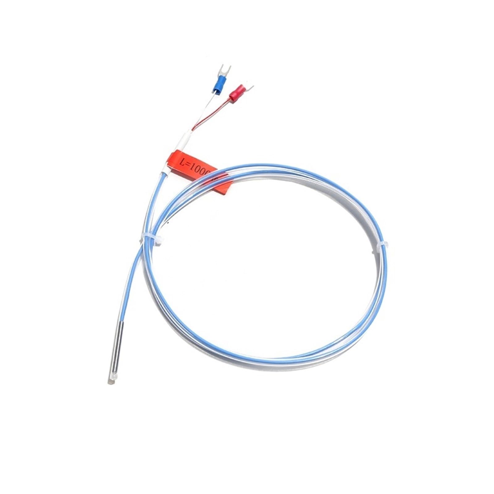 K/E tipo PT100 termopar PTFE Sensor de temperatura cable 1M 2M 3 sonda(K Type,Cable Length 2m)