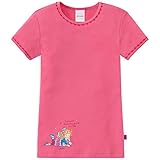 rosafarbenes T-Shirt für Mädchen aus der beliebten SCHIESSER-Tagwäscheserie 