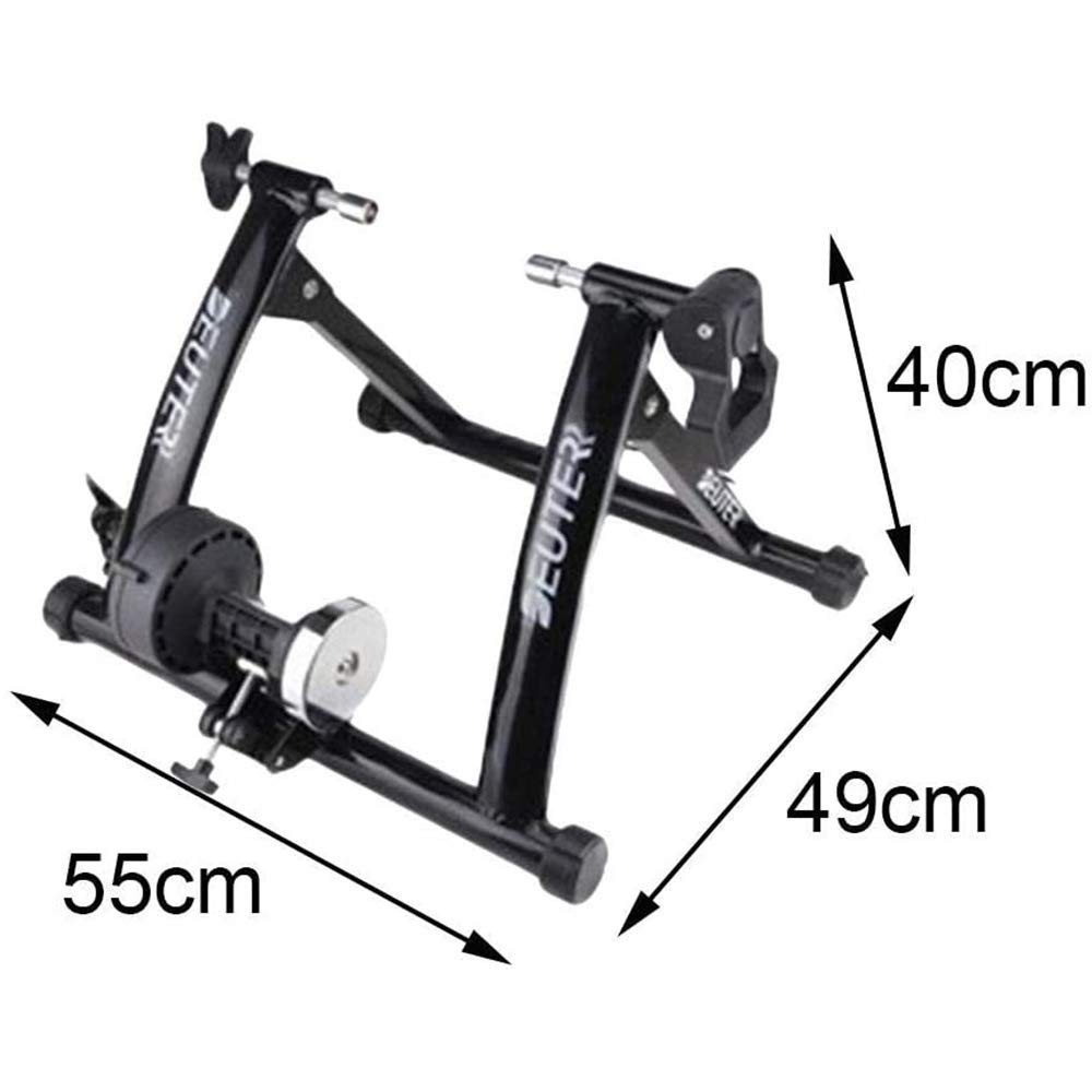 Bicicleta Plataforma para Montar en Interiores, Marco de Fitness, Ejercicio, Entrenamiento físico, Soporte para Ejercicio estacionario en Interiores, Marco de Acero, Fitness Ajustable, Use s