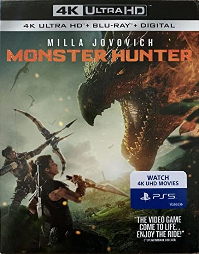 Monster Hunter 4K Blu-Ray nitidez extrema y formato internacional 2