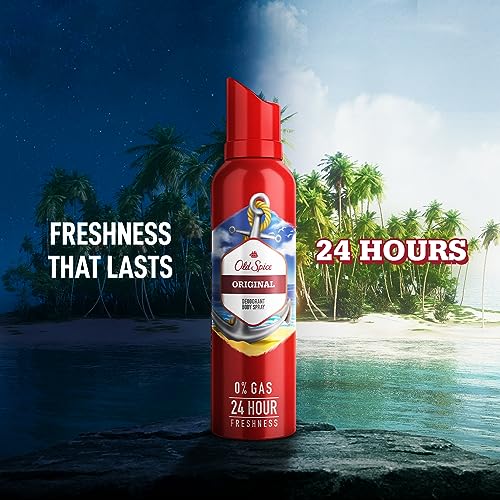 Image of Old Spice Aerosol No Gas Deodorant Body Perfume for Men Combo(Original, Nomad & Lionpride), 140ml