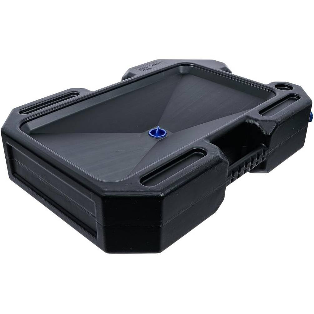 D-Work - Bidón de recogida de aceite de 12 l con boquilla – Resistente – Manejo fácil y seguro