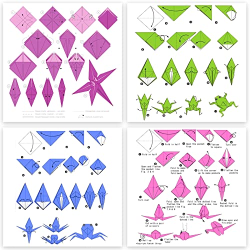 Wowoss 112 Sheets Metallic Foil Origami Paper Set, Shiny Mirror Folding Paper Sheets For Art And Crafts, 7 Colors Cardstock Sheet For Scrapbooking, Diy Card Making, Collages, 6X6 Inch #TOP6