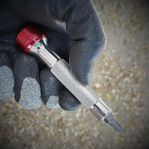 Image of 711L Lollipop Bit Driver (Stainless Steel Red)