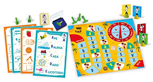 Clementoni Alfabeto con i Timbri Niño Niño/niña - Juegos educativos (370 mm, 281 mm, 50 mm, Caja)