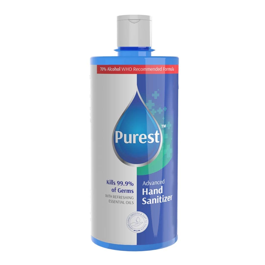 Purest Alcohol Based Hand Sanitizer, 500 ml, Kills 99.9% Germs, No Soap/Water Needed (WHO Formula), Pack of 1 (B0D98QDBV8) Amazon Price History, Amazon Price Tracker