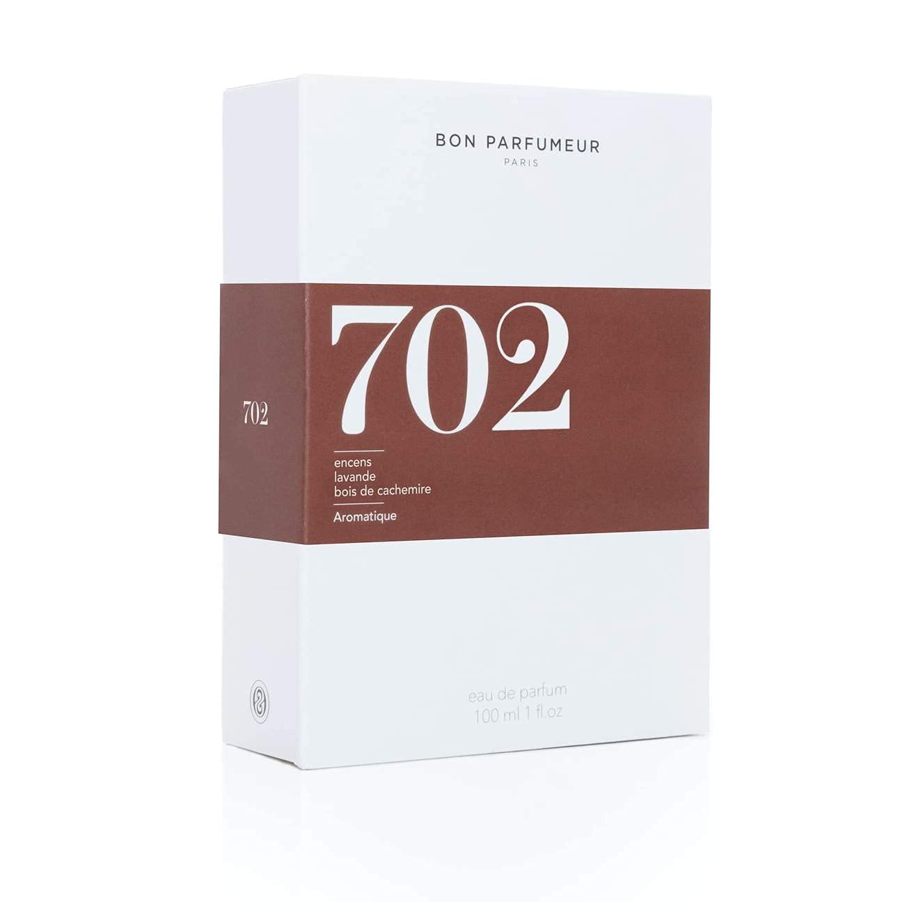 Bon Parfumeur Woda perfumowana 702 Kadzidełko Lvande Drewno Kaszmirowe, perfumy dla kobiet i mężczyzn, nuty aromatyczne, spray zapachowy (100 ml)