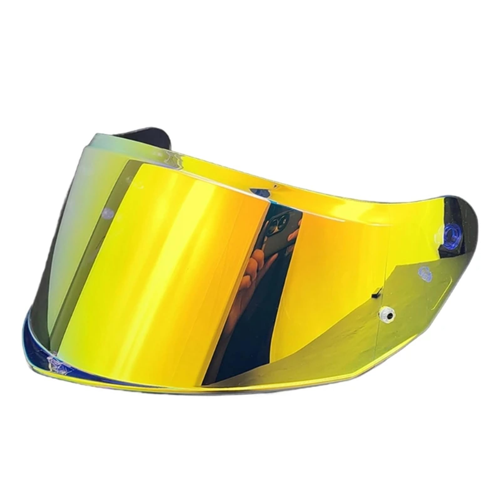 Visera Casco Moto Cascos de motocicleta con pantalla facial y cambio rápido, adecuados for uso diurno transmisión luz(Color 8)
