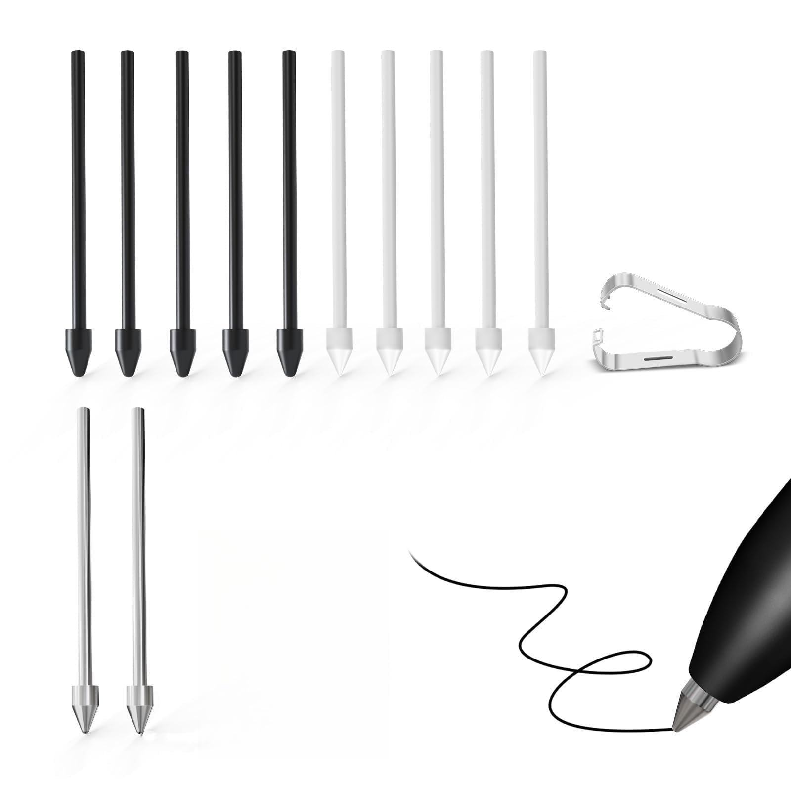 Amazon.co.jp: Kindle Scribeペン用交換ペン先12個、Premium Pen