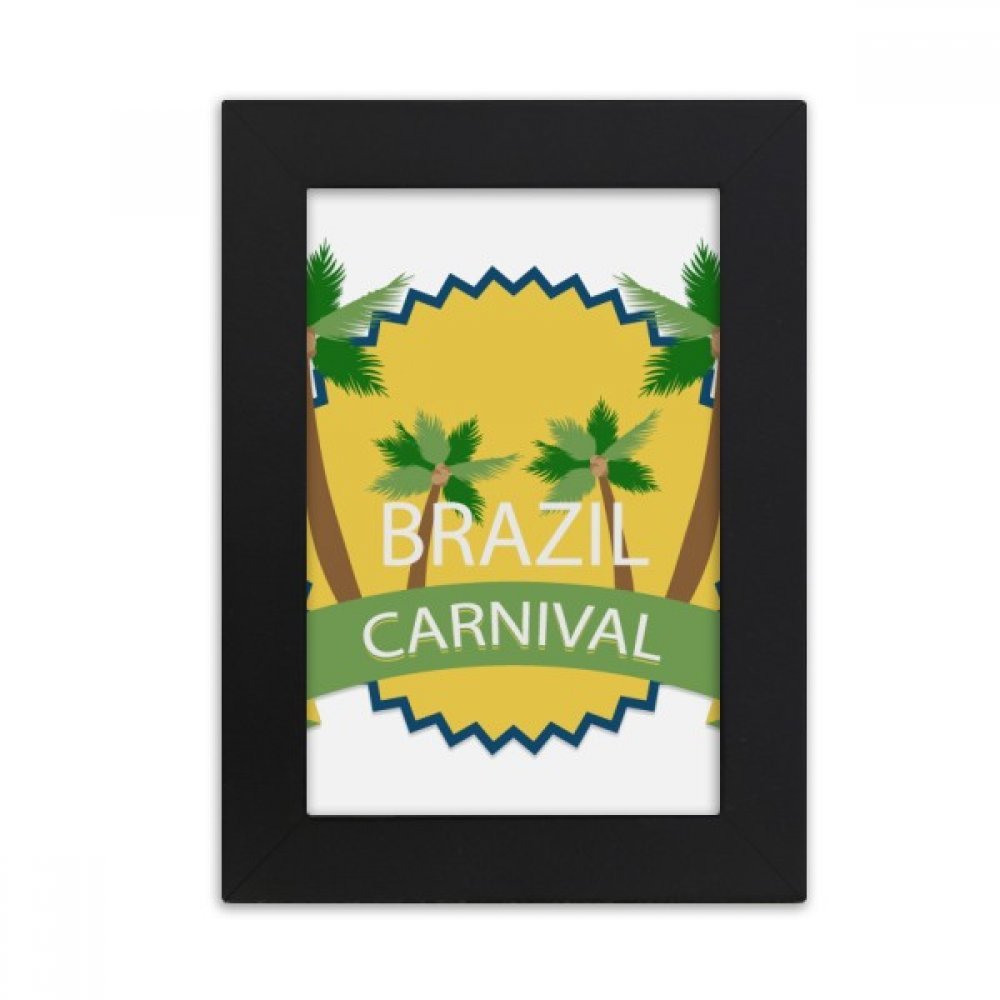 Cadre Photo Carnaval du Brésil pour Décorer Votre Bureau d'une Touche Art